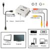 Ociodual Adaptador De Av A Hdmi, Blanco, Audio Estéreo Y Video 1080p Pal/ntsc, Para Pc,tv