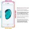 Protector De Pantalla Cristal Templado 9h 2.5d | Compatible Con Iphone 7 /8 Plus| Antigolpes  Ociodual