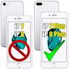 Protector De Pantalla Cristal Templado 9h 2.5d | Compatible Con Iphone 7 /8 Plus| Antigolpes  Ociodual