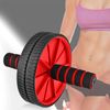 Ociodual Rueda Abdominal Ab Wheel Abdominales Roller Gimnasio En Casa Rojo