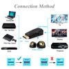 Ociodual Mini Cable Adaptador Convertidor Hdtv Macho A Vga Hembra Tv Audio Jack Full Hd