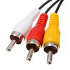 Cable Av De Repuesto 3 Rca De 1.8 M Compatible Con Ps1 Psx Ps2 Ps3. Óptima Calidad De Imagen Ociodual