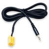 Cable Auxiliar Jack 3.5 6 Pin Mini-iso Compatible Con Fiat 500 Punto Y Panda Fiorino A Partir De 2007 Ociodual