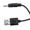 Ociodual Cable Usb Cargador Para Tablet Android Mp3 3.5mm 5v 2a Alimentacion Dc Negro