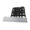 Zapatero 50 Pares Organizador De Zapatos 10 Baldas Alturas Estanteria Negro Shoes Shelves Stand Storage Black