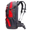 Ociodual Mochila Roja 60 Litros Impermeable Con Cierres Correas De Seguridad Senderismo Trekking