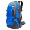 Ociodual Mochila Azul 60 Litros Impermeable Con Cierres Correas De Seguridad Senderismo Trekking