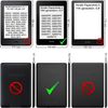 Ociodual Funda Libro Con Tapa Para Kindle Paperwhite Gen.10 2020 Resistente Al Agua Negra