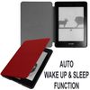 Ociodual Funda Libro Con Tapa Para Kindle Paperwhite Gen.10 2020 Resistente Al Agua Roja