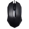 Ociodual Raton Optico Usb Con Cable Mouse Gaming Ergonomico Para Ordenador Rombos Negros