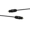 Ociodual Cable Toslink Audio Digital Fibra Optica 1m Macho Para Dvd Hdtv Blu Ray Smart Tv Negro