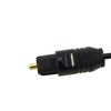 Ociodual Cable Toslink Audio Digital Fibra Optica 1m Macho Para Dvd Hdtv Blu Ray Smart Tv Negro