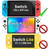 Protector De Pantalla Cristal Templado 9h 2.5d Premium | Compatible Con Nintendo Switch Vidrio Plano Ociodual