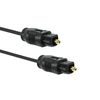 Ociodual Cable Toslink Audio Digital Fibra Optica 5m Macho Para Dvd Hdtv Blu Ray Smart Tv Negro
