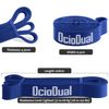 Ociodual Banda Elastica De Resistencia Goma Para Fitness Yoga Fuerza Ejercicio 65mm Azul