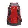 Ociodual Mochila Roja 40 Litros Impermeable Con Cierres Correas De Seguridad Senderismo Trekking