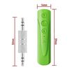 Ociodual Receptor De Audio Inalámbrico Bluetooth 4.1 Jack 3.5mm Manos Libres Coche Verde