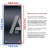 Protector De Pantalla Cristal Templado 0,3mm 9h 2.5d Compatible Con Samsung Galaxy A80 | Antigolpes Ociodual