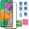 Protector De Pantalla Cristal Templado 9h Compatible Con Samsung Galaxy A90 A908 | Marco Borde Negro Ociodual