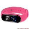 Correa De Repuesto Compatible Con Xiaomi Mi Band 6 5 Amazfit Band 5 Rosa Pulsera De Silicona Ociodual