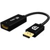 Ociodual Adaptador De Displayport Dp Macho A Hdmi Hembra Negro Xhd Ultra 4k 60hz 2k Full Hd 1080