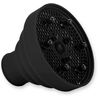 Ociodual Difusor Para Secador De Pelo Negro Accesorio Goma Flexible Plegable Resistente Al Calor