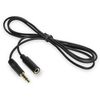 Ociodual Cable De Audio Estéreo Y Micrófono 3m Negro, Alargador Jack 3.5mm M/h Omtp Trrs 4 Polos