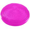 Ociodual Cojín Hinchable Rosa Disco Con Bomba Goma Pvc Para Fitness Yoga Pilates Coordinación