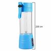 Ociodual Batidora Portátil Batería Recargable 380ml Azul 6 Cuchillas 3d Usb Especial Batidos