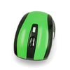 Ociodual Ratón Óptico Inalámbrico 6 Botones Con Receptor Usb 1600 Dpi Ajustable Para Pc Verde