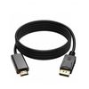 Ociodual Cable Displayport Dp A Hdtv 1,8m Negro Resolución 4k X 2k Full Hd 2160p