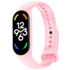 Ociodual Pulsera De Recambio De Silicona Suave Flexible, Color Rosa, Compatible Con Mi Band 7 6 5