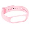 Ociodual Pulsera De Recambio De Silicona Suave Flexible, Color Rosa, Compatible Con Mi Band 7 6 5