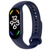 Ociodual Pulsera De Recambio De Silicona Suave Flexible, Color Azul Oscuro, Compatible Con Mi Band 7 6 5