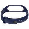 Ociodual Pulsera De Recambio De Silicona Suave Flexible, Color Azul Oscuro, Compatible Con Mi Band 7 6 5