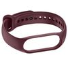 Ociodual Pulsera De Recambio De Silicona Suave Flexible, Color Vino, Compatible Con Mi Band 7 6 5