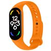 Ociodual Pulsera De Recambio De Silicona Flexible, Color Naranja, Compatible Con Mi Band 7 6 5