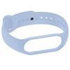 Ociodual Pulsera De Recambio De Silicona Flexible, Color Azul Claro, Compatible Con Mi Band 7 6 5