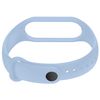 Ociodual Pulsera De Recambio De Silicona Flexible, Color Azul Claro, Compatible Con Mi Band 7 6 5