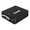 Ociodual Conversor De Video Y Audio, Adaptador De Vga+jack 3.5mm A Hdmi 1080p Negro, Para Pc Tv