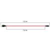 Ociodual Cable Usb 1,5m Rojo Trenzado Compatible Con Ninten Dsi,dsi Xl,2ds,3ds,3ds Xl,new 3ds