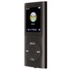 Ociodual Reproductor Mp3 Mp4 Player Metálico Negro Pantalla 1.8 Pulgadas Radio Fotos Grabadora