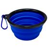 Ociodual Cuenco Plegable 350 Ml Color Azul Para Alimentar Perros Gatos Mascotas Comedero Azul