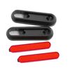 Ociodual 4x Tapas Reflectantes Rojas, Compatible Con Patinete Xiaomi 1s/3/essential/m365/pro/pro2