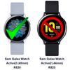 Ociodual Funda Protectora De Tpu Compatible Con Samsung Galaxy Watch Active 2 40 Mm, Color Rojo