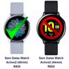 Ociodual Funda Protectora De Tpu Compatible Con Samsung Galaxy Watch Active 2 40 Mm, Color Oro