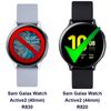 Ociodual Funda Protectora De Tpu Compatible Con Samsung Galaxy Watch Active 2 44 Mm, Color Negro