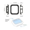 Ociodual Protector Con Cristal Templado Compatible Con Apple Watch 6/se/5/4 (44mm) Transparente