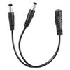 Ociodual Cable Divisor De Corriente Cc 5.5x2.1mm 1 A 2 M/h Para Cctv Camara De Seguridad, Cable De