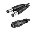 Ociodual Cable Divisor De Corriente Cc 5.5x2.1mm 1 A 2 M/h Para Cctv Camara De Seguridad, Cable De